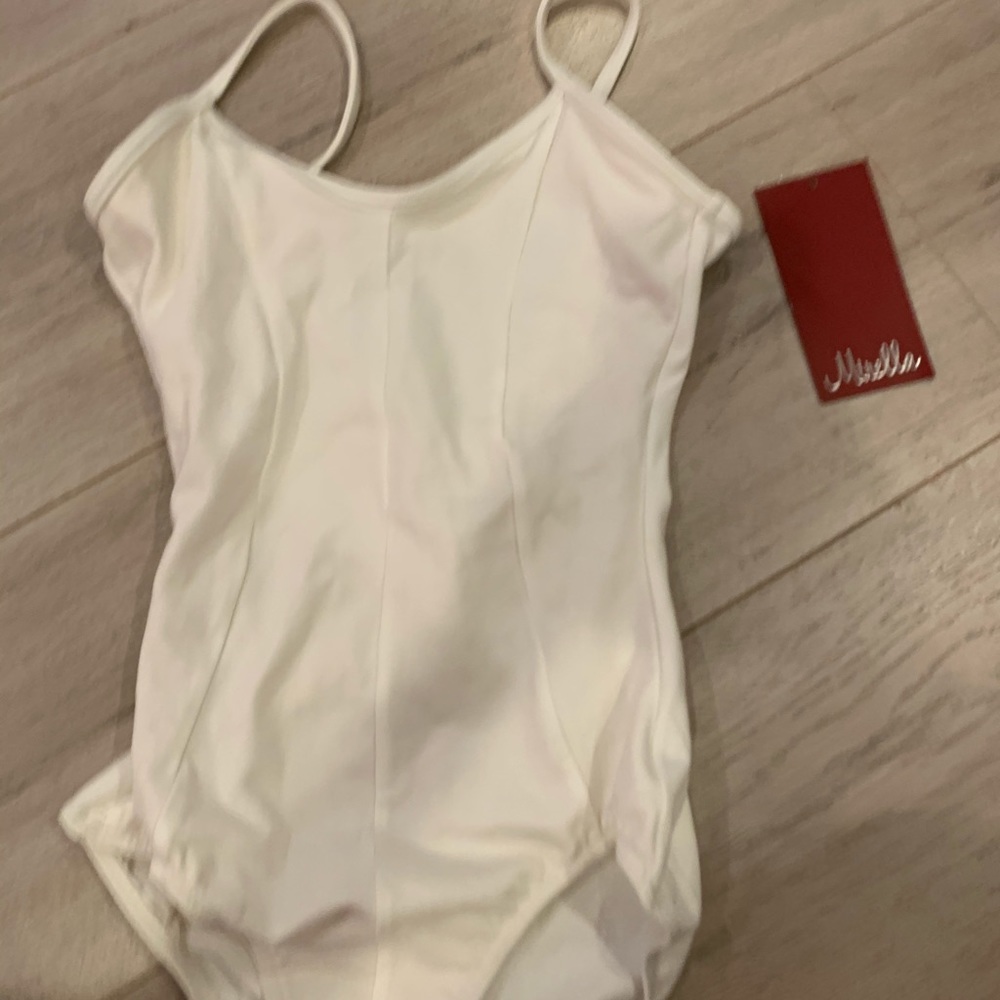 White Mirella Leotard